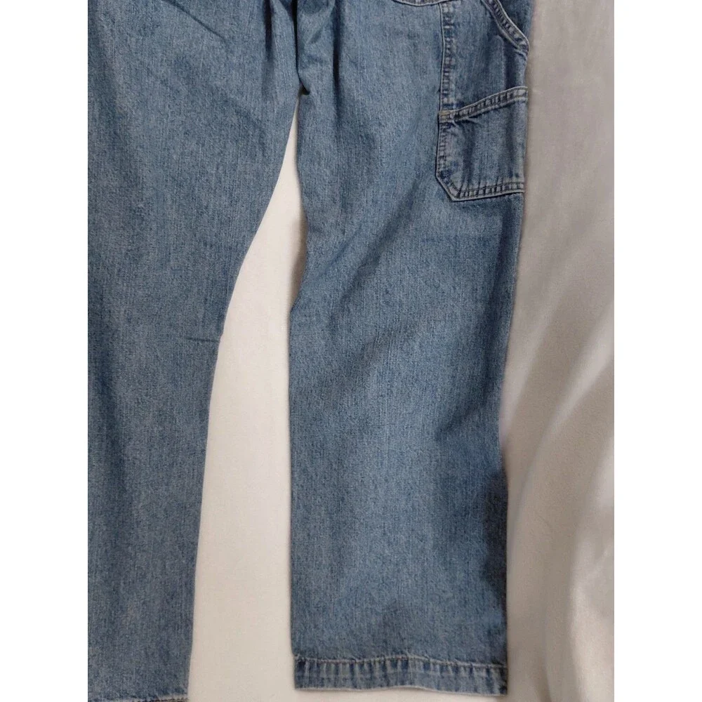 Levi Strauss Signature Relaxed Fit Utility Jeans Mens 32x30 NWT Stretch Denim